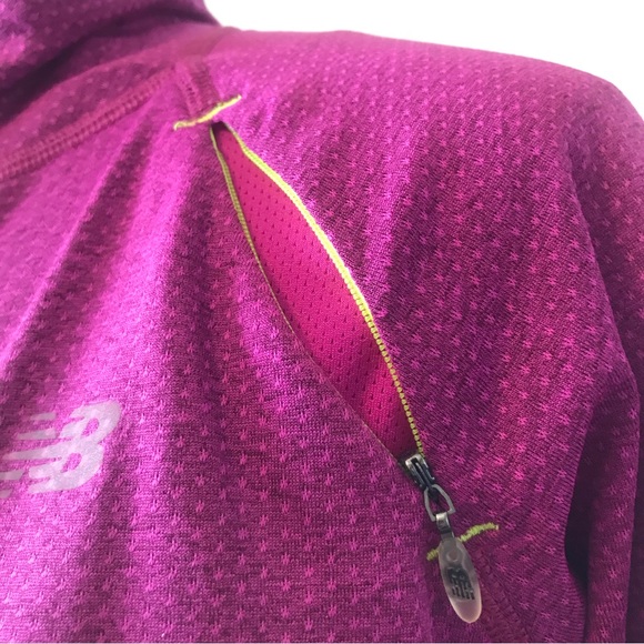 New Balance Women’s Running Long Sleeve 1/2 Zip Shirt - Picture 6 of 16